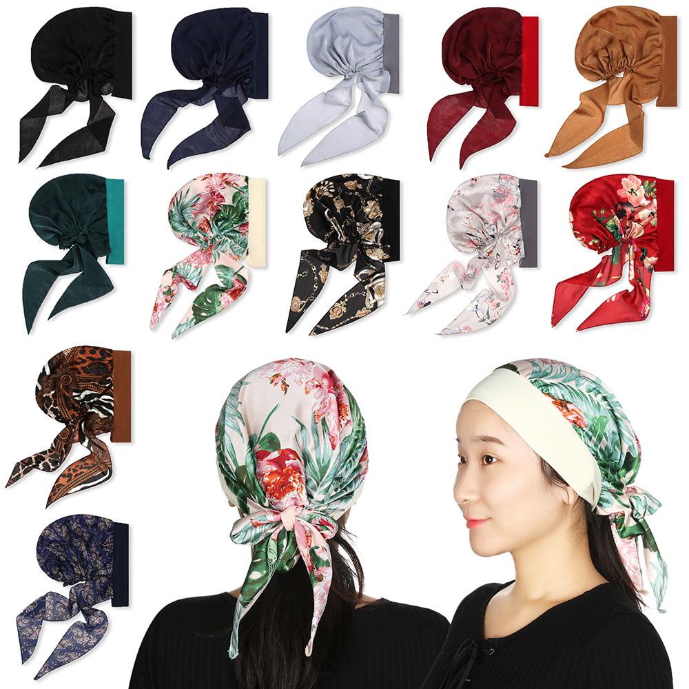 Xiantin Mũ Turban Co Giãn In Họa Tiết Thời Trang Dành Cho Nữ