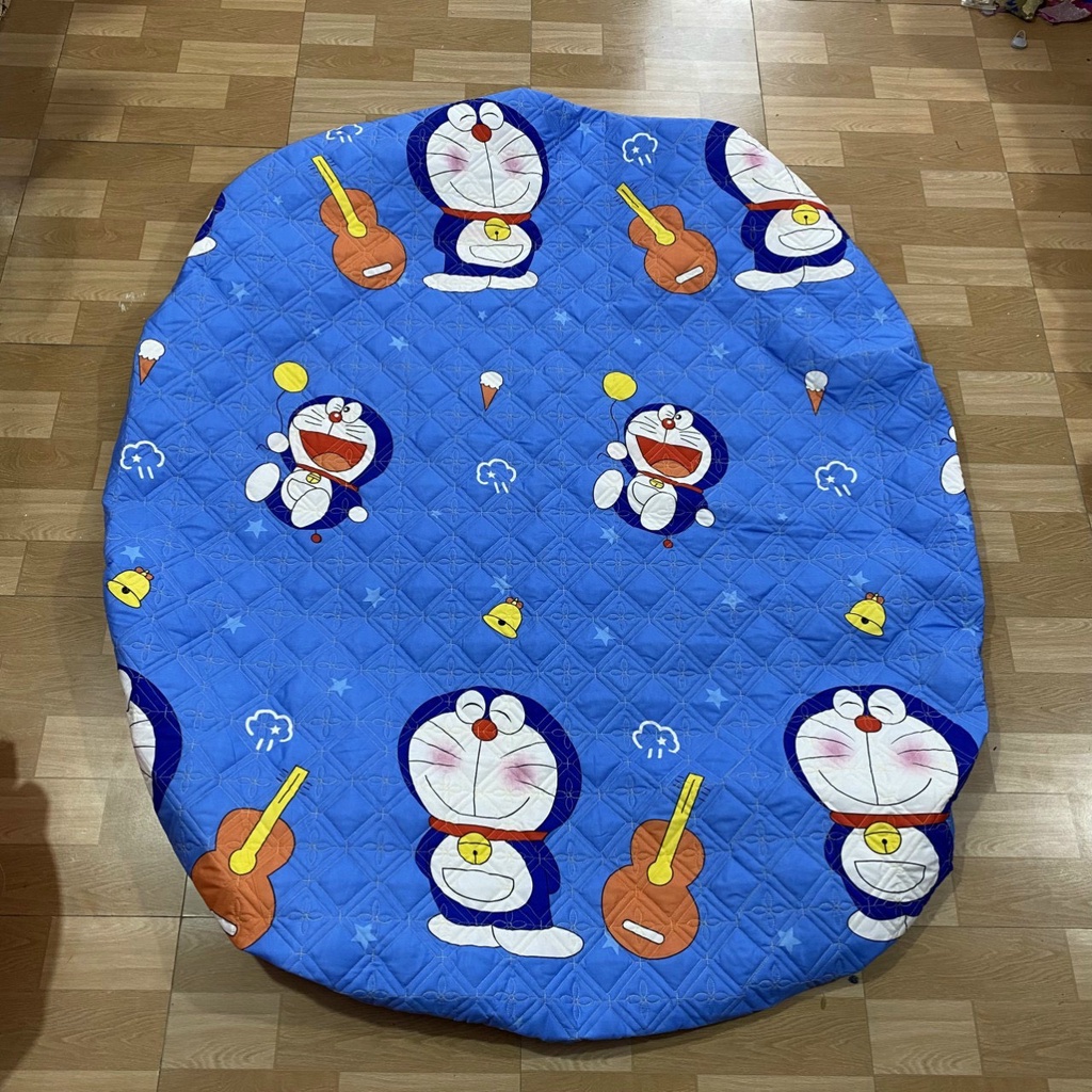 Ga giường trần bông bọc chun poly cotton loại 1, ga trải giường bo chun dày dặn, ga trần bông bo chun giá rẻ