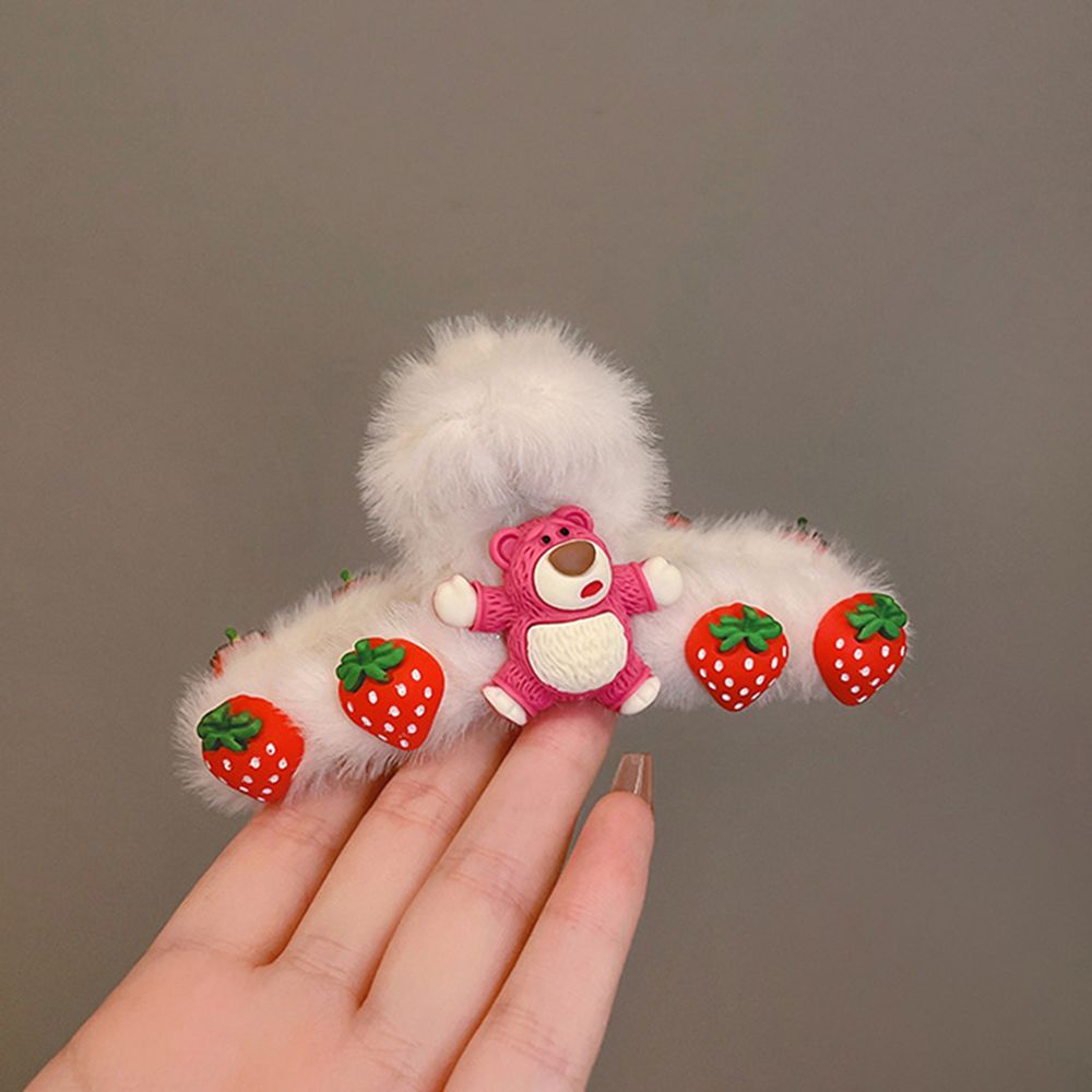 Kẹp tóc hàm cá mập họa tiết hoạt hình phong cách Hàn Quốc dễ thương cho nữ