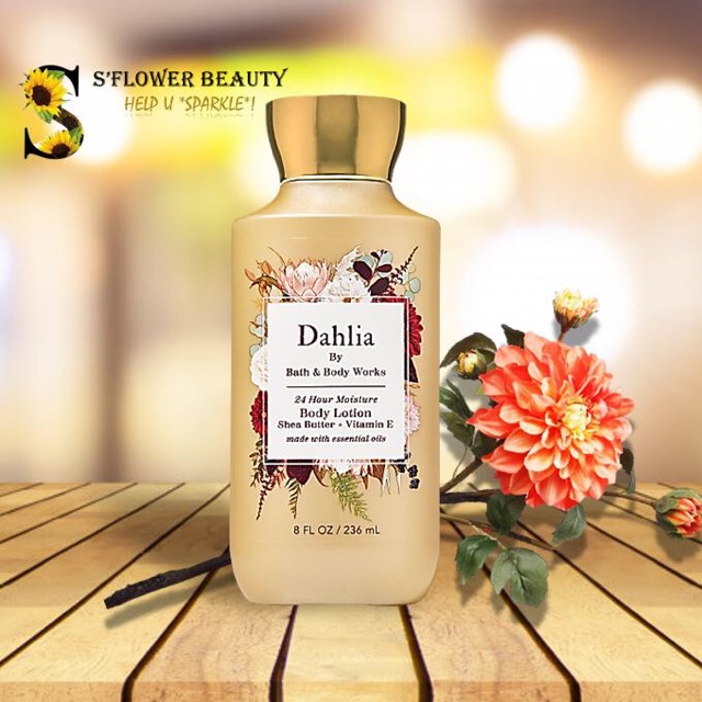 DAHLIA ✨| Bộ Sản Phẩm Gel Tắm - Dưỡng Thể - Xịt Thơm Toàn Thân Bath & Body Works