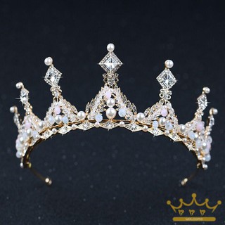 Vương miện tiara trang trí sang trọng cho cô dâu