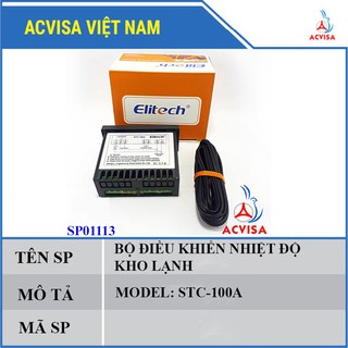 Bộ Điều Khiển Nhiệt Độ Kho Lạnh Model: STC - 100A
