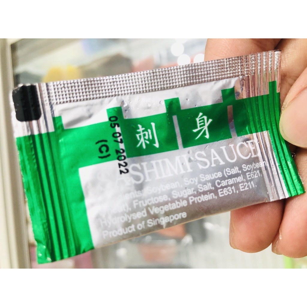 Mù tạt gói - Nước tương gói - Gừng gói - Gói mini tiện sử dụng