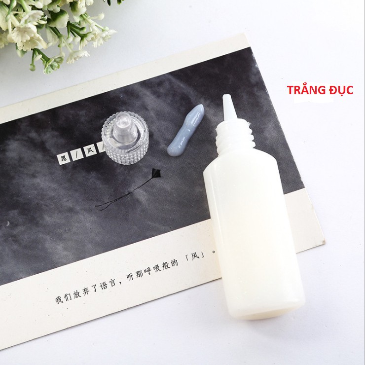 Keo kem các màu dung tích 30ml keo dán phục vụ nhu cầu dán trang trí tiểu cảnh, vỏ điện thoại, DIY