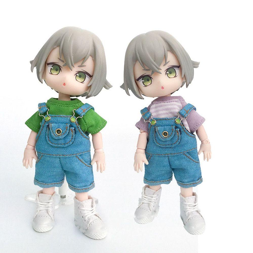 RAINBOW Bộ Quần Áo Thời Trang Dành Cho Búp Bê OB11 1 / 12BJD
