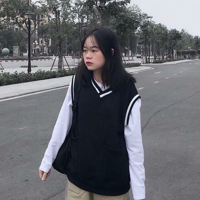 Áo gile unisex WIND form rộng Gile Basic Tea nam nữ oversize phong cách ulzzang | BigBuy360 - bigbuy360.vn