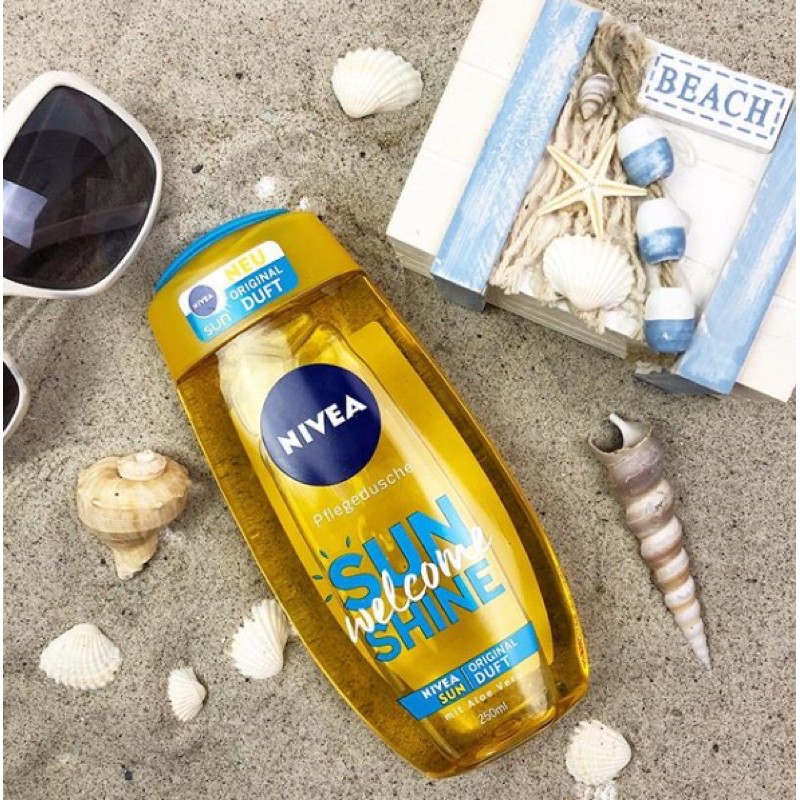 Sữa tắm Nivea Sun Welcome Shine