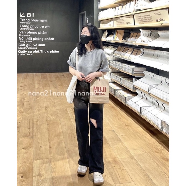 QUẦN JEAN PHỐI ĐẬM NHẠT  QUẦN JEAN CẠP CAO SUÔNG  QUẦN JEAN CULLOUTES