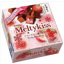 Socola tươi Meiji Melty Kiss hộp 56g (3 vị)