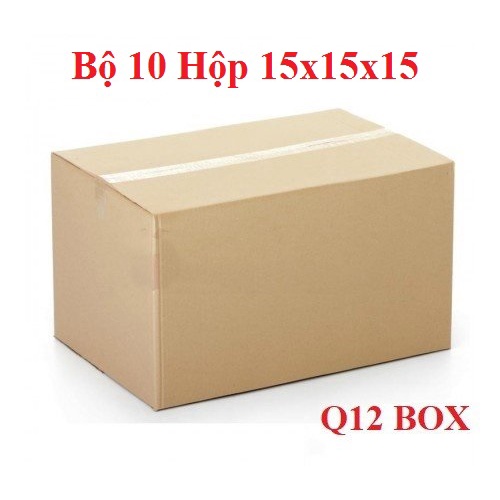 Bộ 10 Hộp Carton 15x15x15 Cm Thùng Carton Giá Rẻ