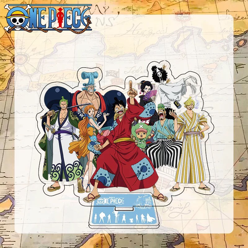 Mô hình standee One piece Đảo hải tặc mica chibi trang trí trưng bày