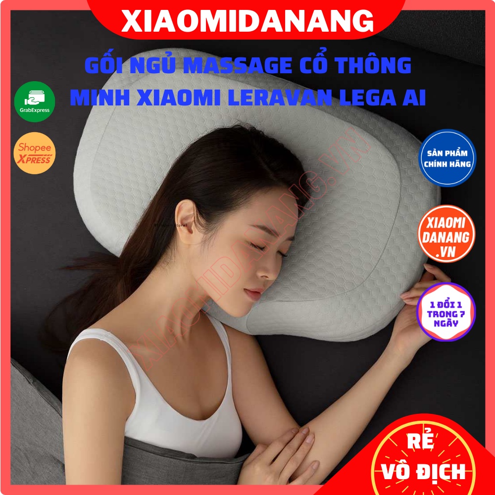 Gối ngủ massage cổ thông minh Xiaomi Leravan LEGA AI Kết nối APP Mihome