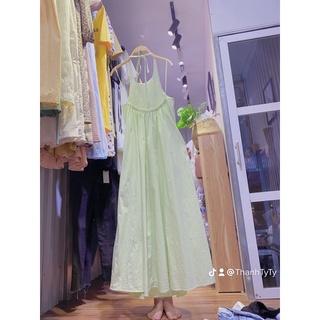 Yếm maxi thô xoè to