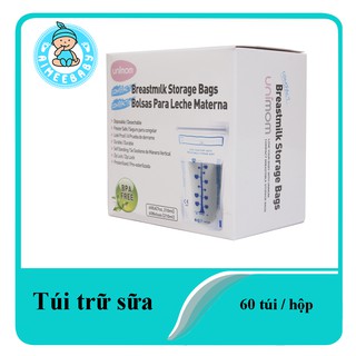 TÚI ĐỰNG SỮA MẸ (TRỮ SỮA MẸ) UNIMOM COMPACT KHÔNG CÓ BPA 210ML (60 TÚI/HỘP)