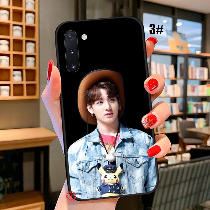 Ốp điện thoại silicon mềm hình Jeon Jungkook SFI48 cho Samsung Galaxy Note 9 10 20 S20 Ultra Plus Lite Fe