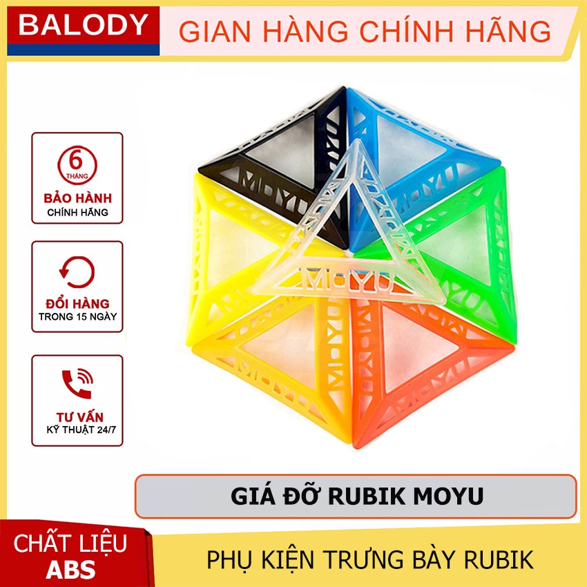 [Phụ kiện Rubik] Combo Đế Kê Giá đỡ Rubik MoYu Cube Đế Rubic Cube , Phụ kiện trưng bày Rubik