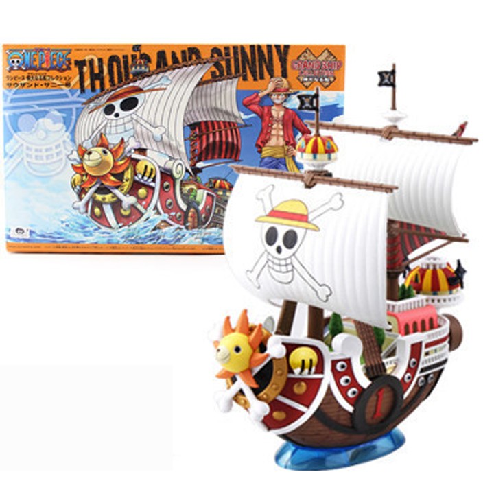 Mô hình thuyền tàu Thousand Sunny mũ rơm luffy one piece thuyền sunny