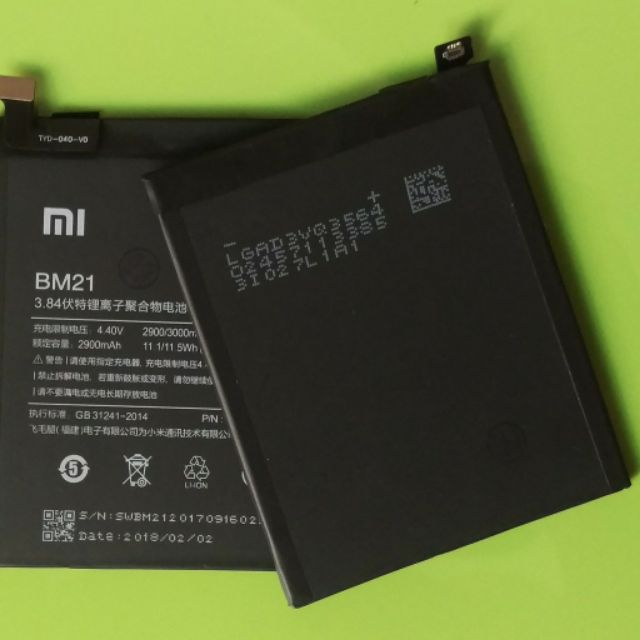 Pin Xiaomi BM21 Pin Xiaomi Mi Note - ZIN NEW