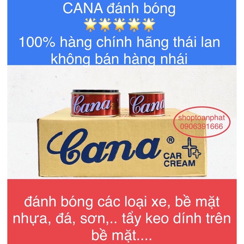 Cana đánh bóng xe hàng chính hãng 100%