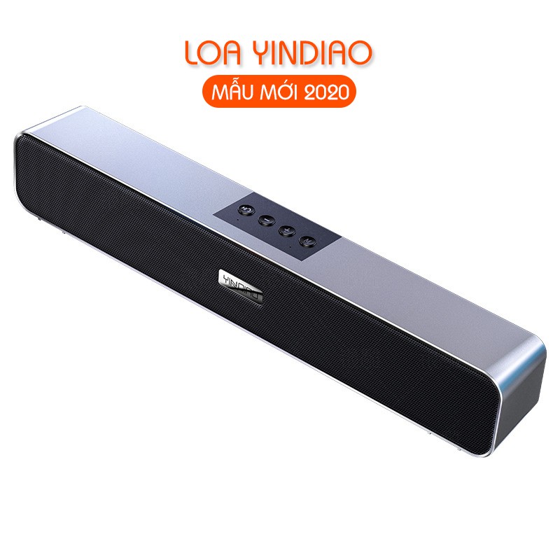 Sound Bar Mini Yindiao Chính Hãng - Kiểu Dáng Sang Trọng, Kết Nối Vi Tính, Smart Tivi Siêu Bass