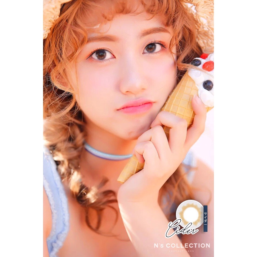 [Angle Eye] - LENS CIDER- Lens đeo 1 ngày/Kính áp tròng 1 ngày- Lens Độ/Cận  siêu xinh_Contact Lens