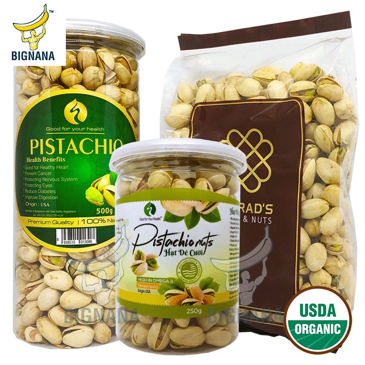 Hạt Dẻ Cười Mỹ Ngừa Lão Hóa Không Tẩy Trắng Hộp 500gr, Tăng Cường Miễn Dịch, Đẹp Da | BigBuy360 - bigbuy360.vn