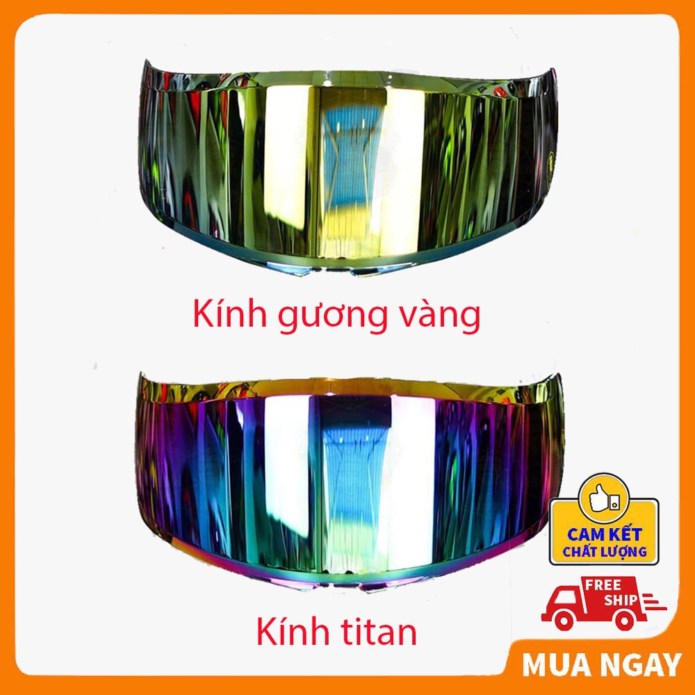 Kính gắn mũ bảo hiểm dòng nón ROYAL M138B, M179, M168 và ROC 03,ROC 05