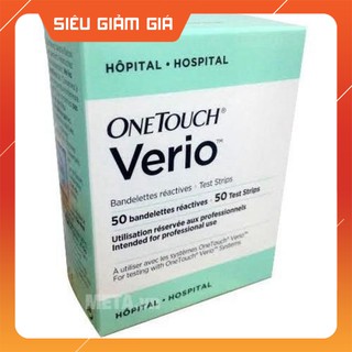 Que thử của máy đo đường huyết Johnson & Johnson OneTouch Verio Pro Plus (50 que)