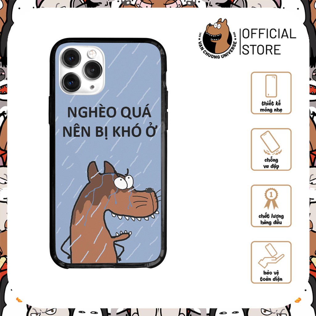 Ốp iPhone VCU Lo Mua cho dòng iPhone 5/5s tới 12 Pro Max (00109)