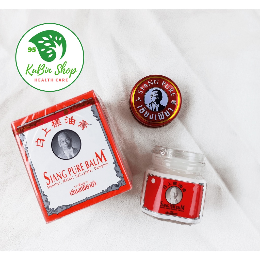 Dầu Cù Là Ông Già Siang Pure Balm  Thái Lan 12g