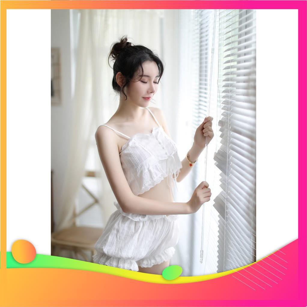 [ COSPLAY SEXY KATA - HÀNG CAO CẤP ] Bộ ngủ 2 dây sexy dễ thương 5092 | BigBuy360 - bigbuy360.vn