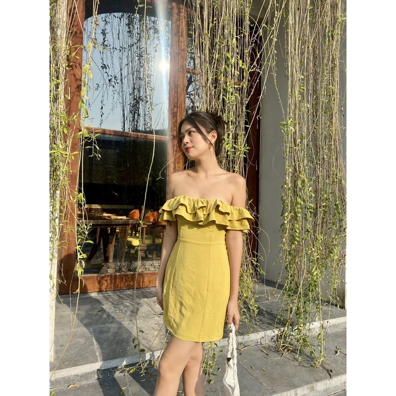 đầm bẹt vai bèo | BigBuy360 - bigbuy360.vn