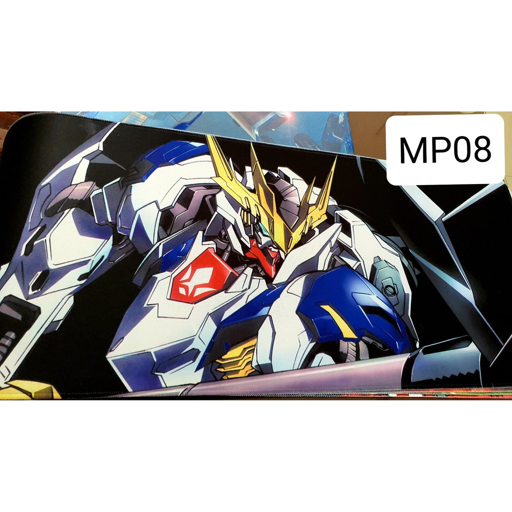 Tấm lót chuột bàn phím in hình gundam 80x30cm