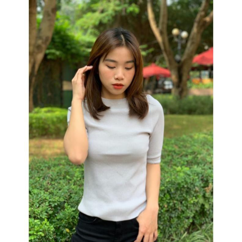 Áo len ôm tay lỡ 7 màu - chuẩn như hình 100%