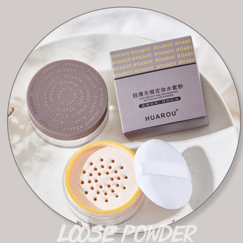 Phấn bột phủ makeup NÂU MỘC HUAROU0026 nội địa độ phủ tốt mịn da tự nhiên sỉ tốt- GIÁ GỐC 12 | BigBuy360 - bigbuy360.vn