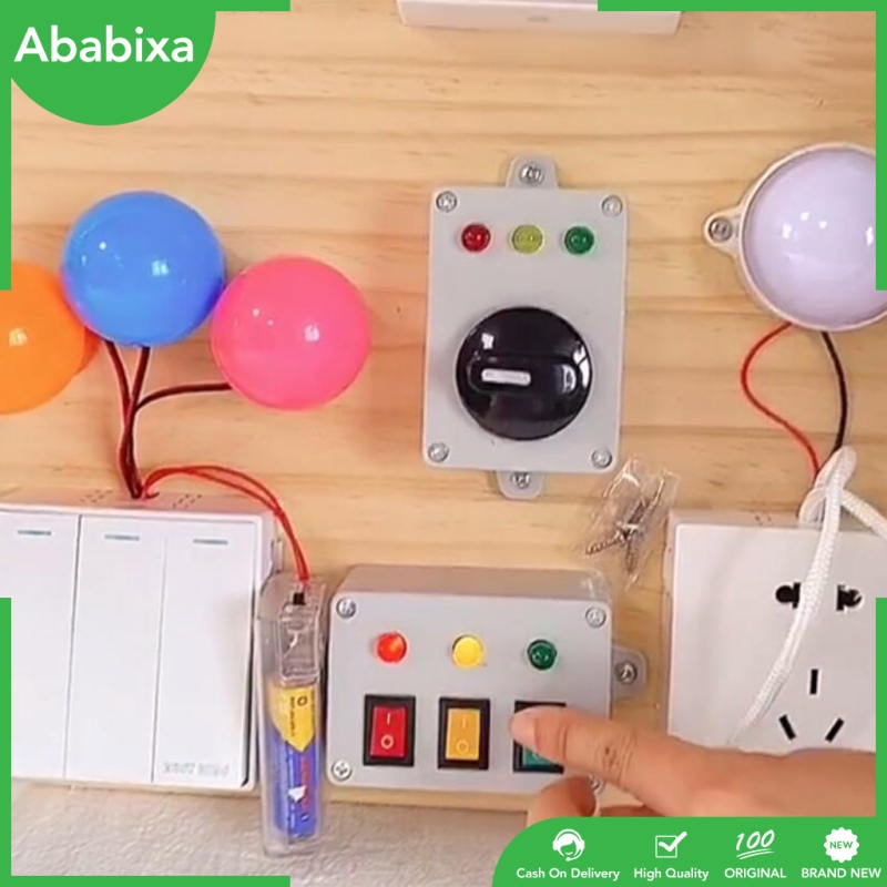 Bộ đồ chơi xe buýt mini có công tắc cho bé