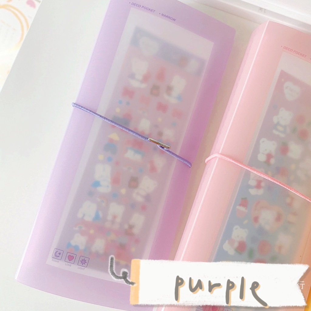 Sổ lưu trữ stickers/ cards/ strip - folder collect stickers