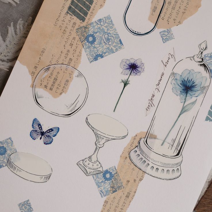 Sâu Nery - Bell Glass PET & Washi tape hình lọ thuỷ tinh xinh xắn by Loi Design