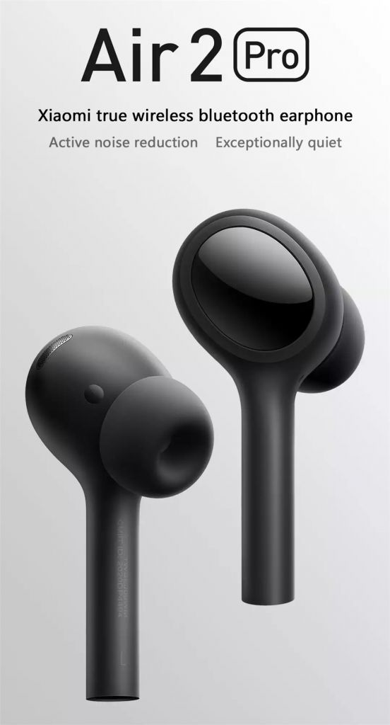 【New】 Xiaomi Air 2 Pro Wireless Bluetooth 5.0 Earphone TWS Mi True Earbuds Active Noise Reduction Wireless charging Headphone