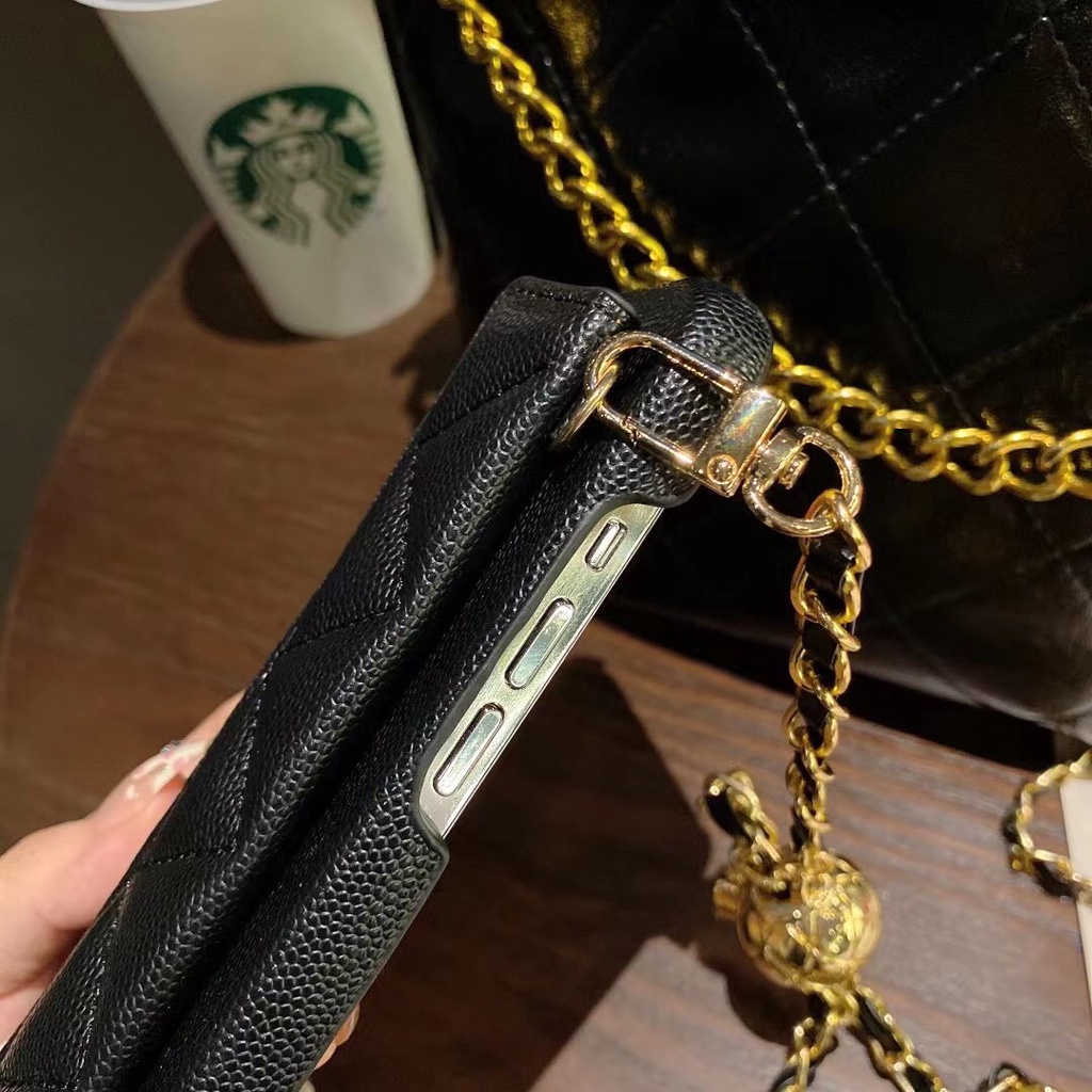 Ốp Điện Thoại Cao Cấp Có Ngăn Đựng Thẻ Và Dây Đeo Chéo Phong Cách Âu Mỹ Cho iphone1 15 15Promax xs max 11 15