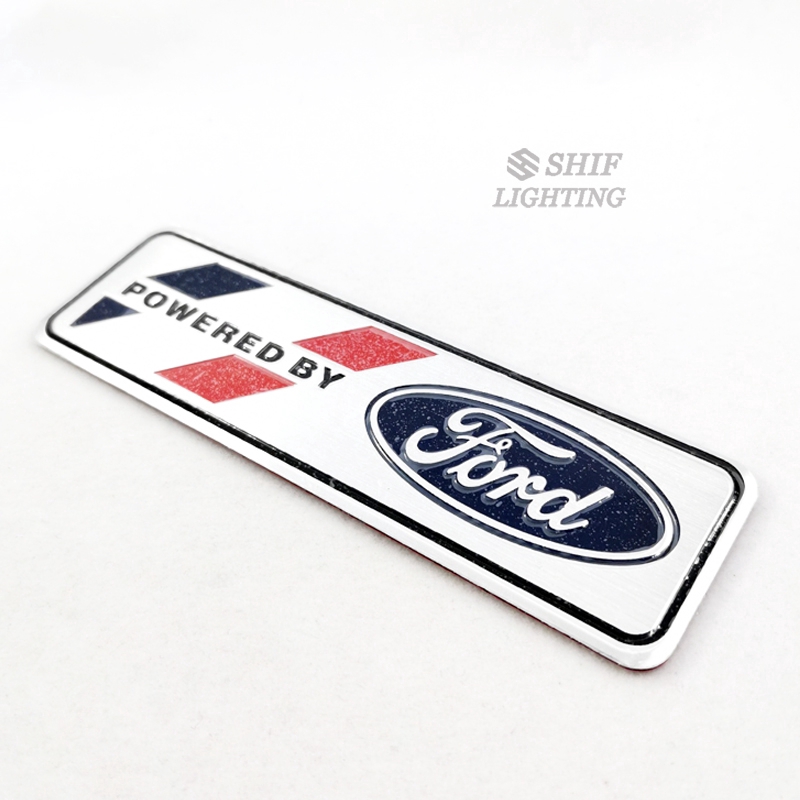 Logo dán trang trí xe ô tô bằng nhôm hình Ford