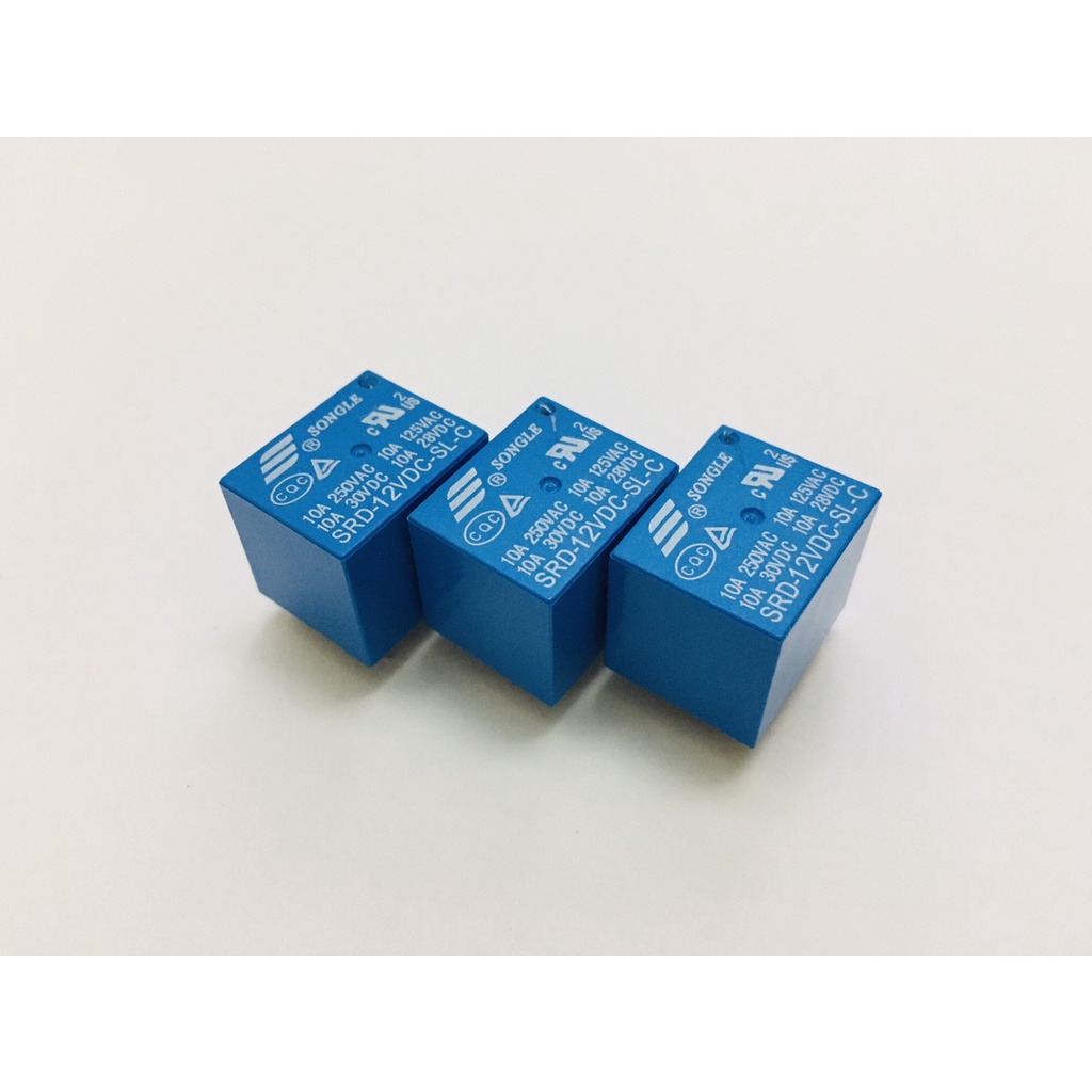 Relay Rơle 12V 5 chân Songle 10A SRD-12VDC-SL-C