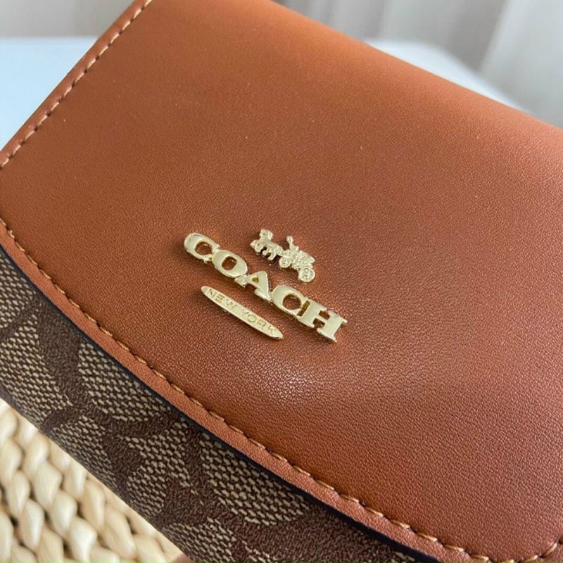 VÍ COACH Small Wallet