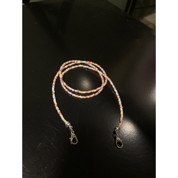 [049-055] Dây đeo khẩu trang hạt màu trơn