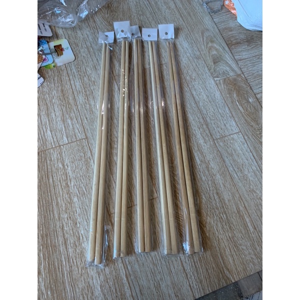 Đôi đũa gỗ dài xào nấu,  đảo thức ăn dụng cụ nấu nướng