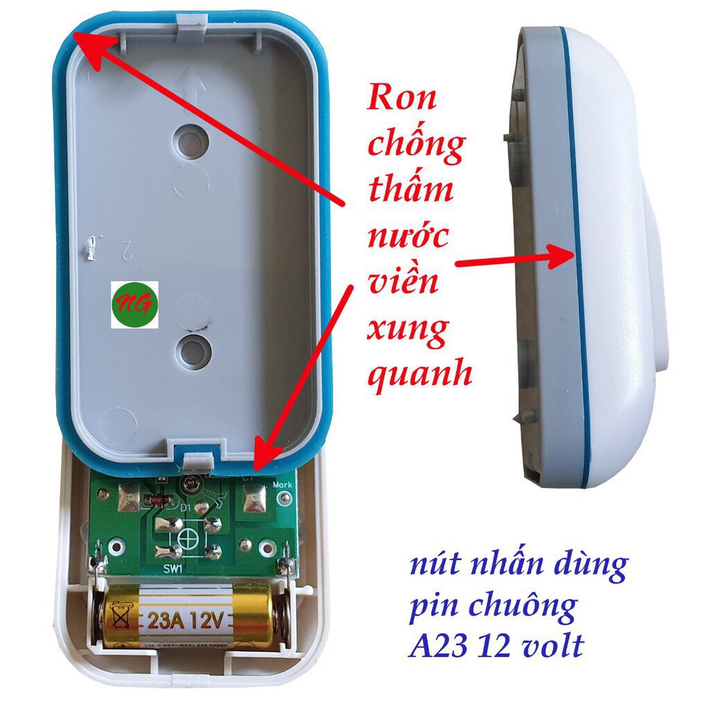 CHUÔNG CỬA KHÔNG DÂY DB668B kawaled