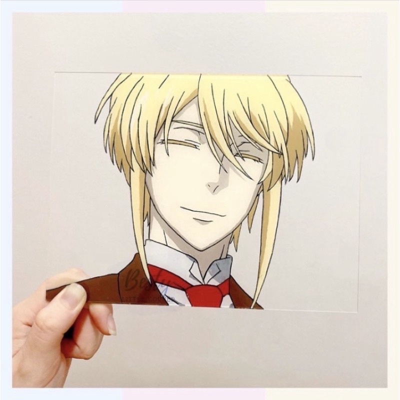 GLASS PAINTING theo yêu cầu - Tranh kính Anime tô theo yêu cầu - Anime Glass Painting My hero academia death note