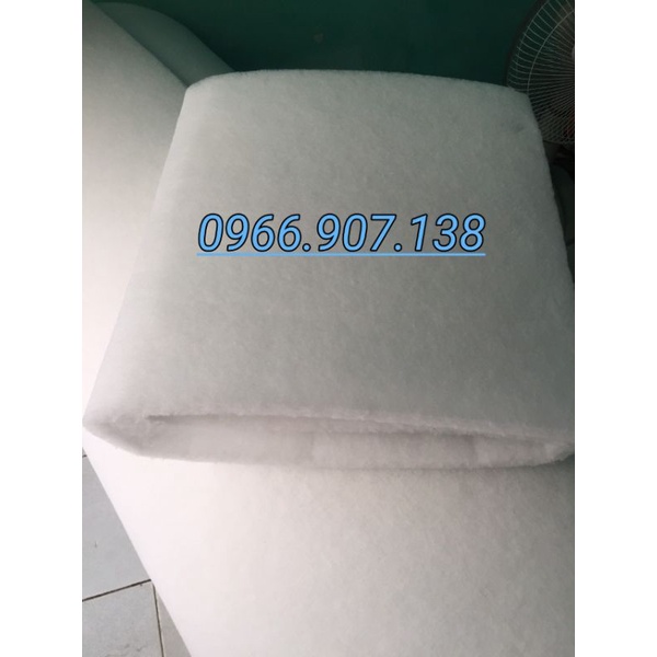 Tấm Bông lọc nước bể cá, hồ thủy sinh, Hồ Nuôi thủy Hải Sản - Bông lọc nước chất lượng cao Dày 20mm