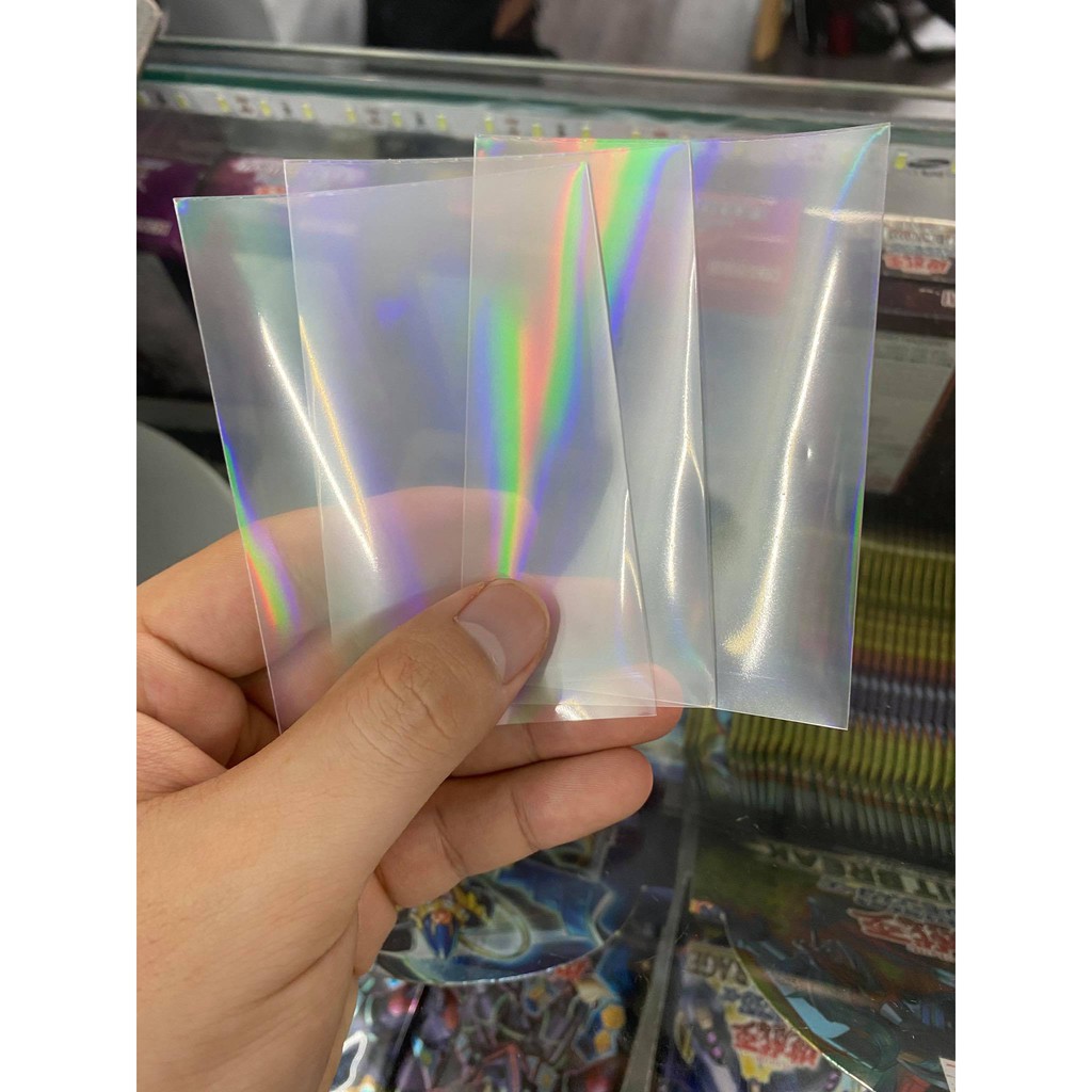 [ Dưa Hấu Yugioh ] Bọc bài lẻ Double Sleeves có Foil 2 mặt láng