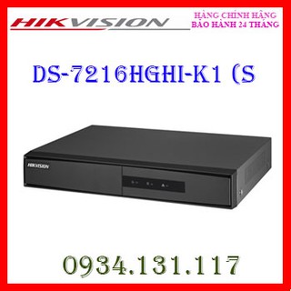 ĐẦU GHI HÌNH 16 KÊNH DS-7216HGHI-K1 (S) ( thay thế DS-7216HGHI-F1/N )